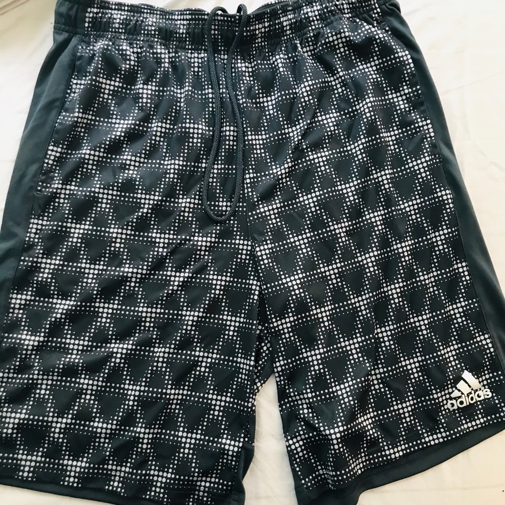 ADDIDAS Athletic/Basketball Shorts